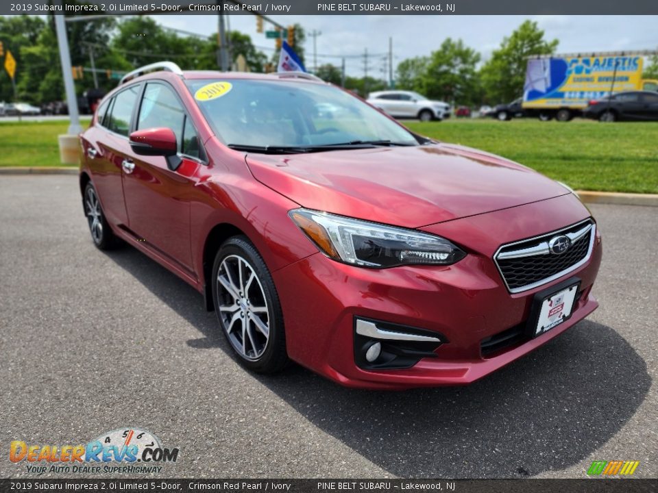 2019 Subaru Impreza 2.0i Limited 5-Door Crimson Red Pearl / Ivory Photo #23