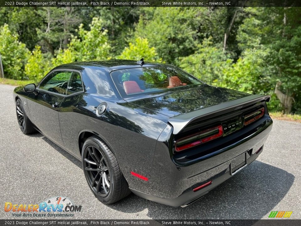 Pitch Black 2023 Dodge Challenger SRT Hellcat JailBreak Photo #8