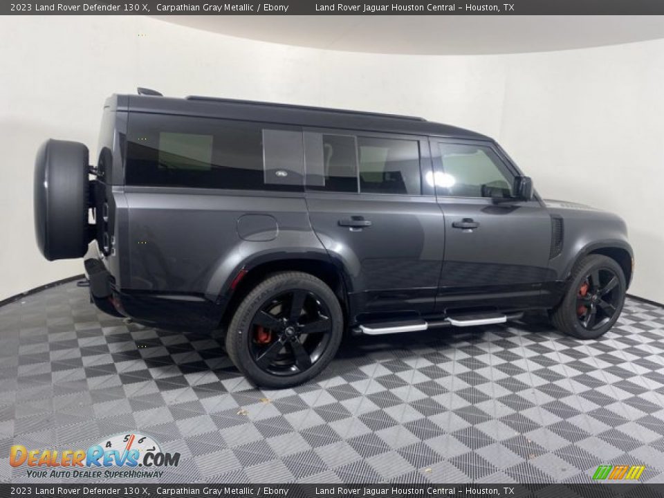2023 Land Rover Defender 130 X Carpathian Gray Metallic / Ebony Photo #11