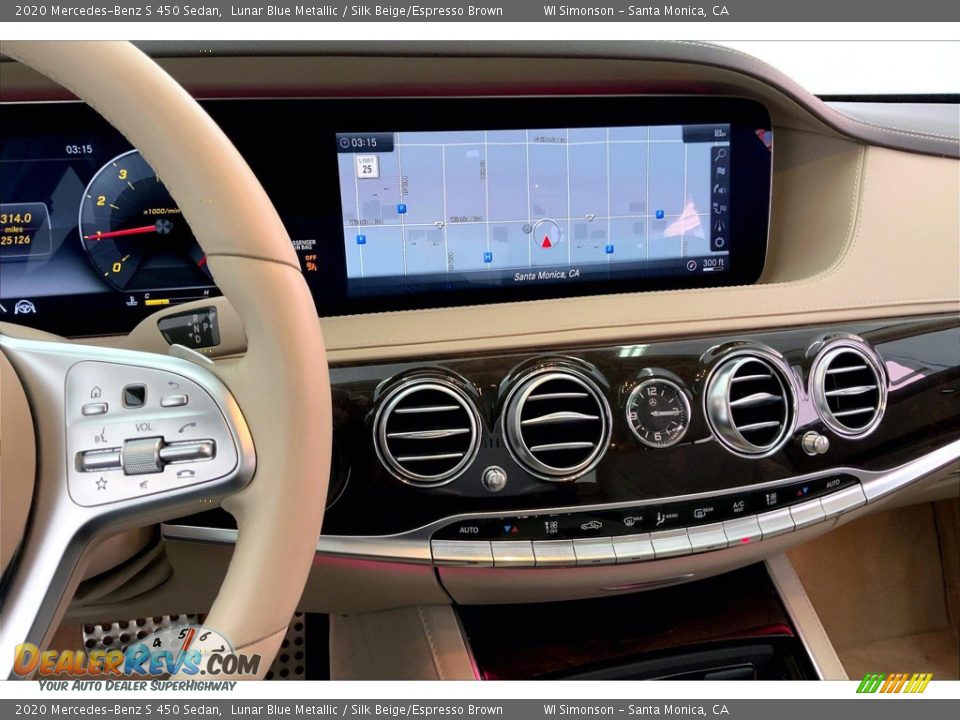 Controls of 2020 Mercedes-Benz S 450 Sedan Photo #5