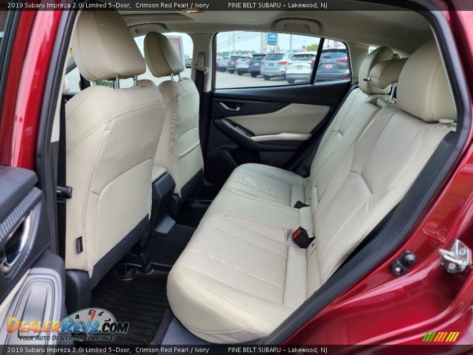 Rear Seat of 2019 Subaru Impreza 2.0i Limited 5-Door Photo #33