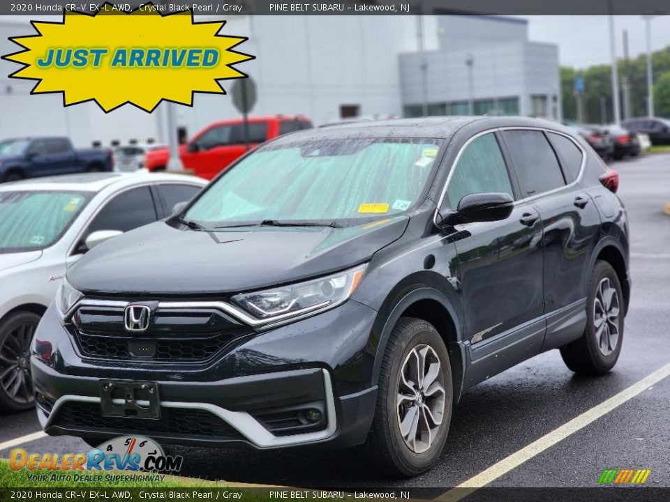 2020 Honda CR-V EX-L AWD Crystal Black Pearl / Gray Photo #1