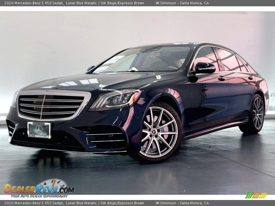 Lunar Blue Metallic 2020 Mercedes-Benz S 450 Sedan Photo #12