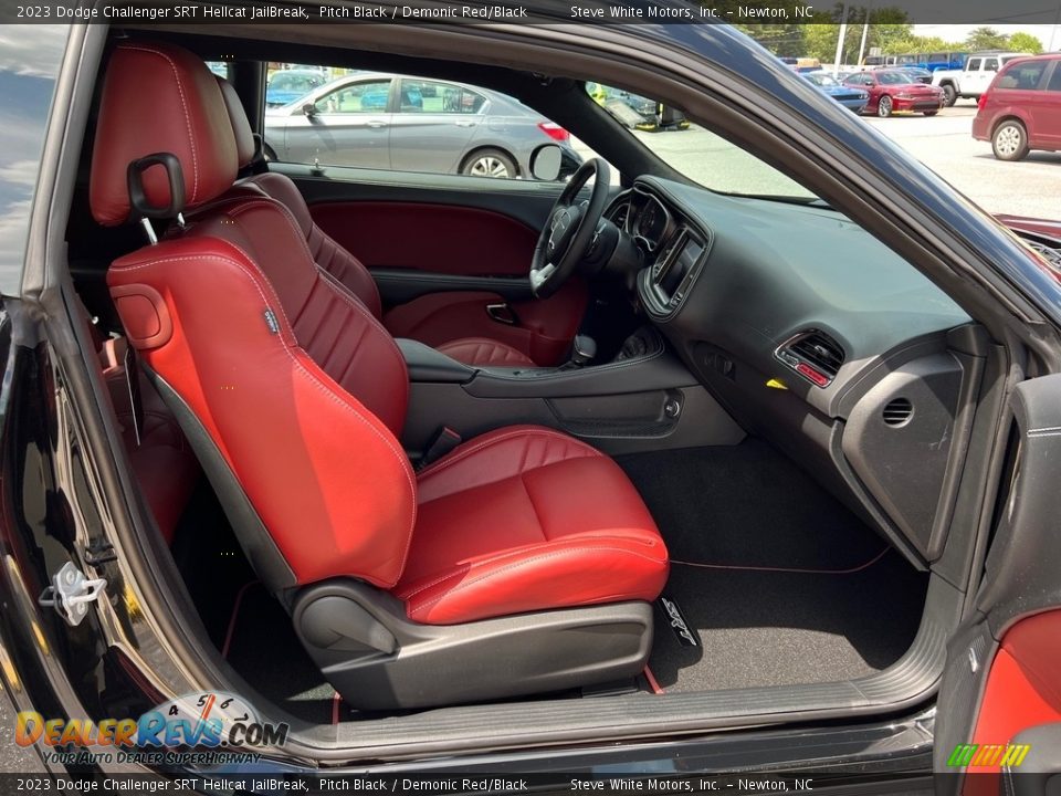 Front Seat of 2023 Dodge Challenger SRT Hellcat JailBreak Photo #17