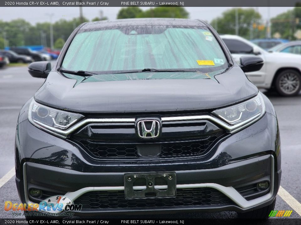 2020 Honda CR-V EX-L AWD Crystal Black Pearl / Gray Photo #2