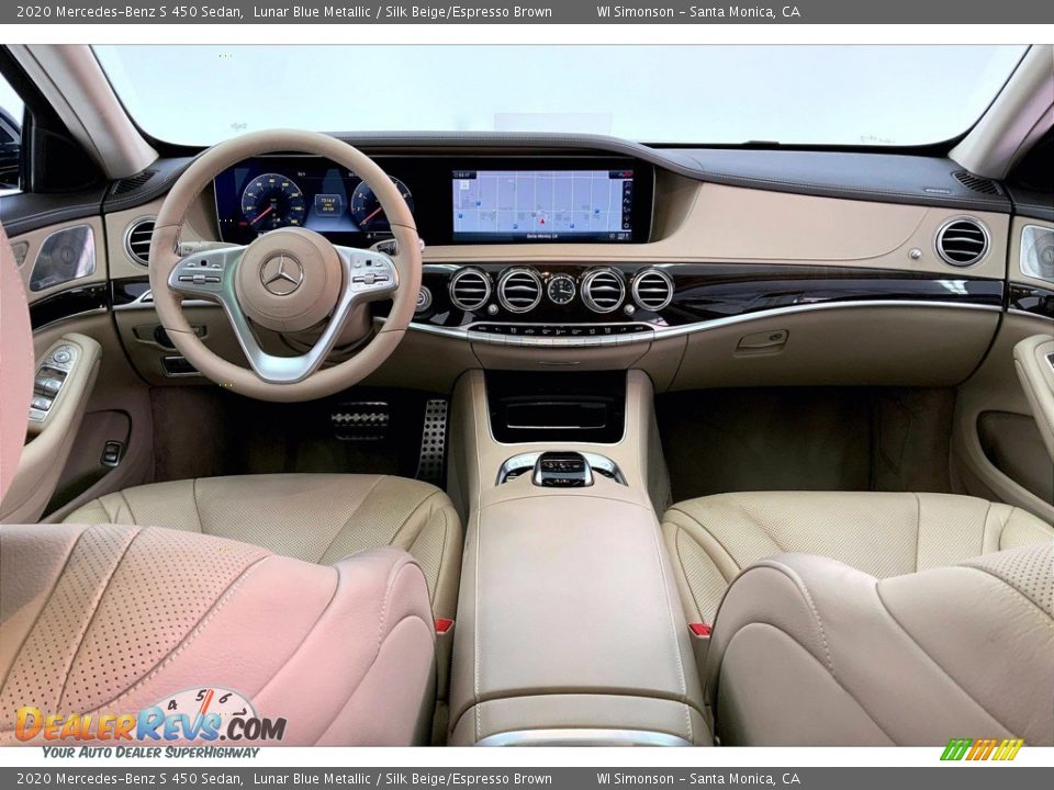 Front Seat of 2020 Mercedes-Benz S 450 Sedan Photo #15