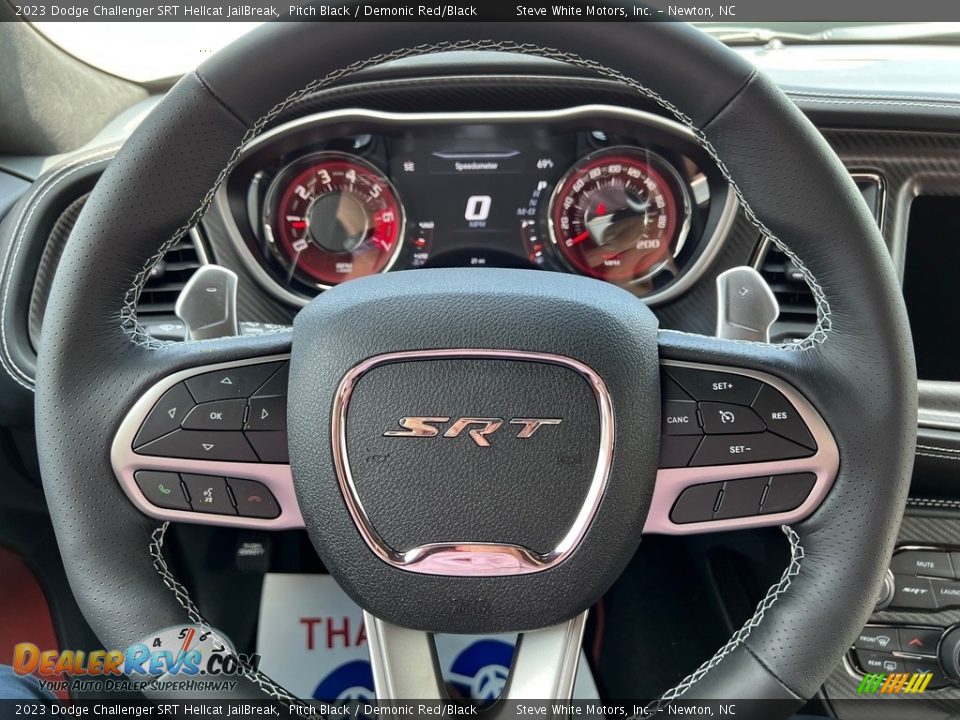 2023 Dodge Challenger SRT Hellcat JailBreak Steering Wheel Photo #20