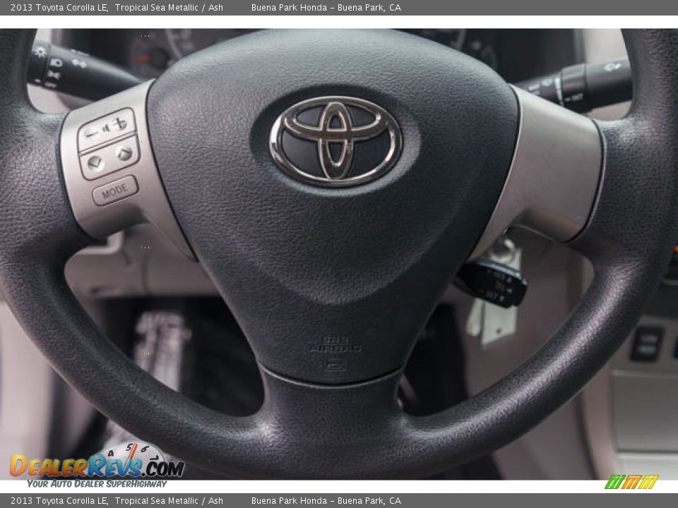 2013 Toyota Corolla LE Steering Wheel Photo #15