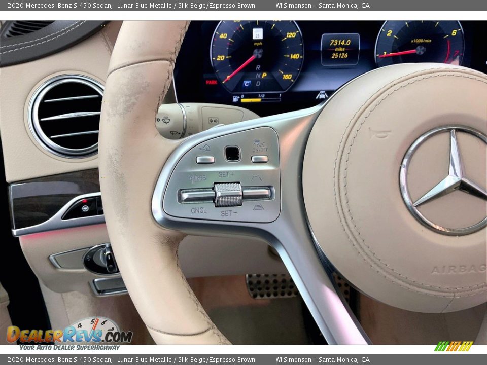 2020 Mercedes-Benz S 450 Sedan Steering Wheel Photo #21