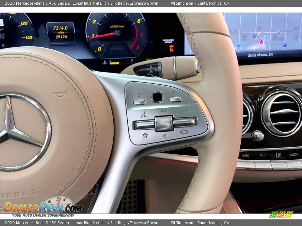 2020 Mercedes-Benz S 450 Sedan Steering Wheel Photo #22