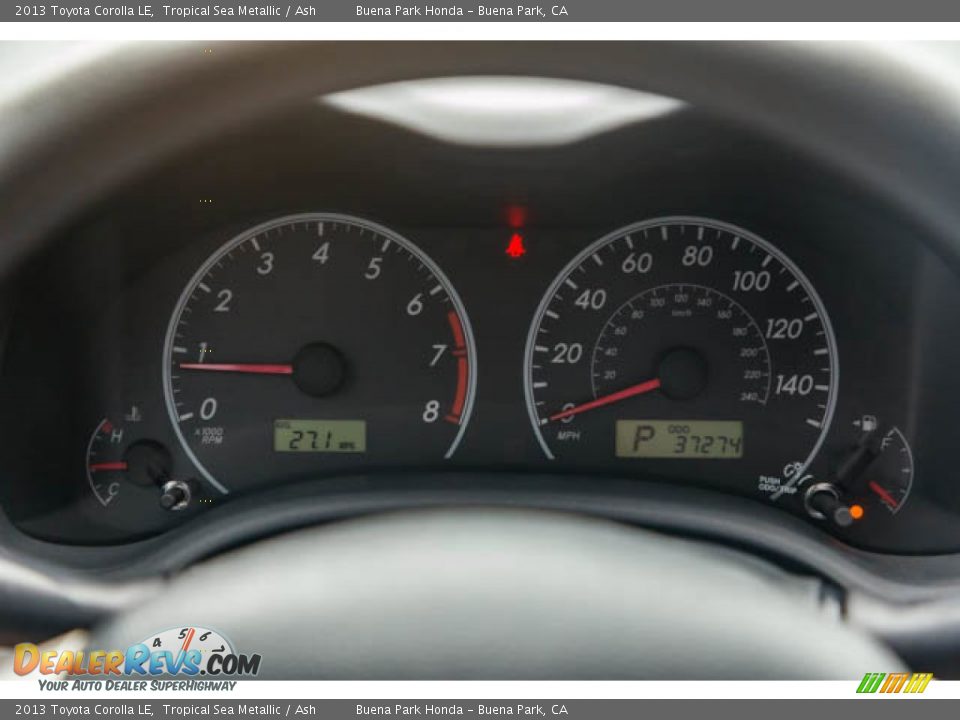 2013 Toyota Corolla LE Gauges Photo #25