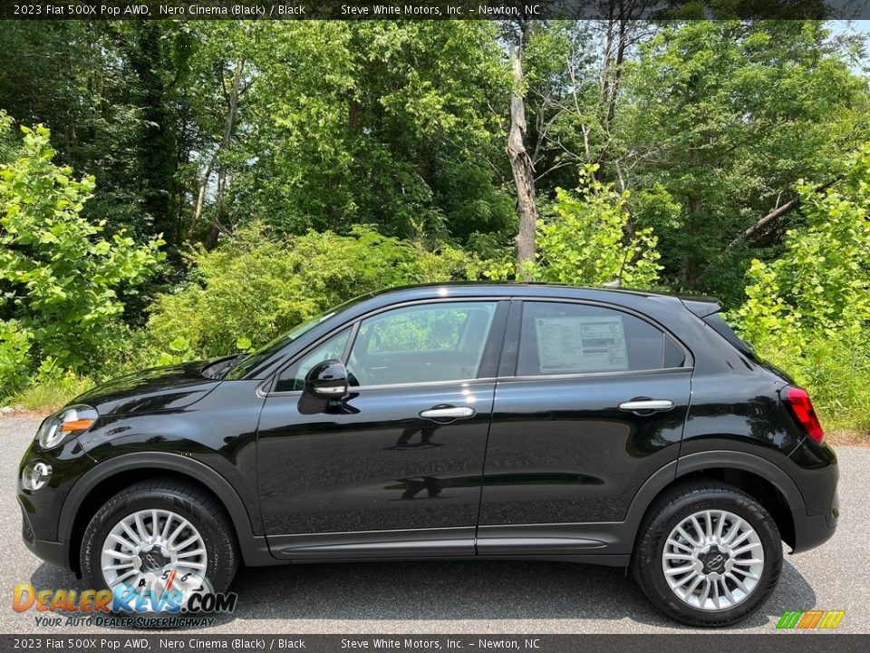 Nero Cinema (Black) 2023 Fiat 500X Pop AWD Photo #1