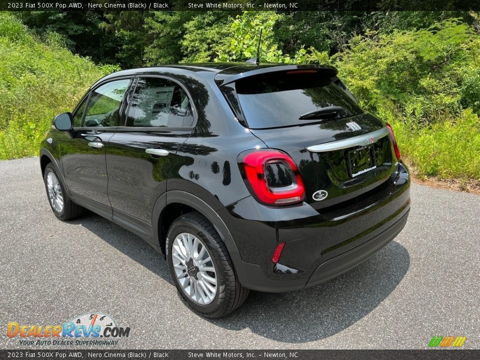 2023 Fiat 500X Pop AWD Nero Cinema (Black) / Black Photo #8