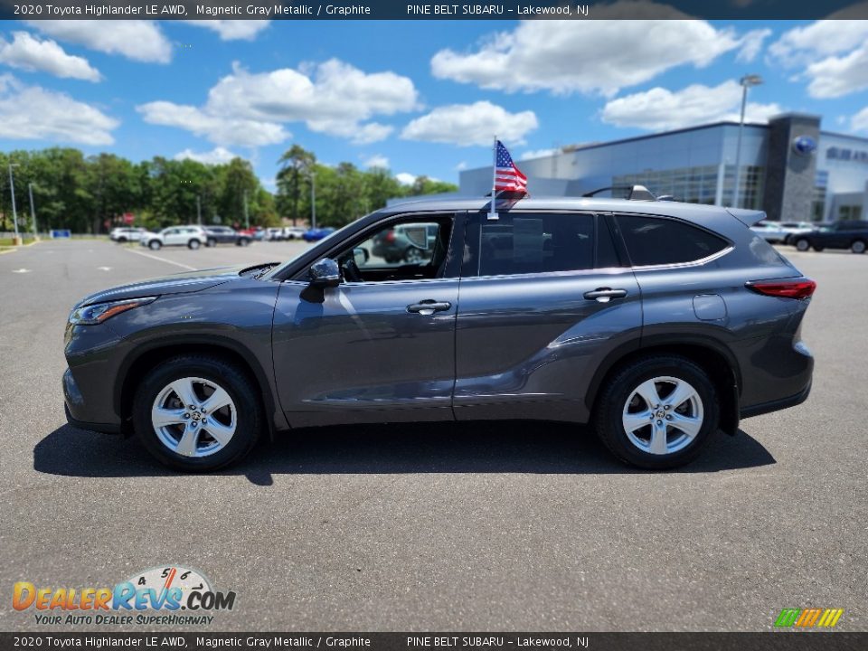 2020 Toyota Highlander LE AWD Magnetic Gray Metallic / Graphite Photo #15