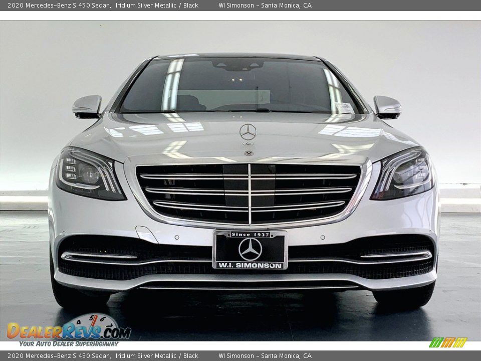 2020 Mercedes-Benz S 450 Sedan Iridium Silver Metallic / Black Photo #2