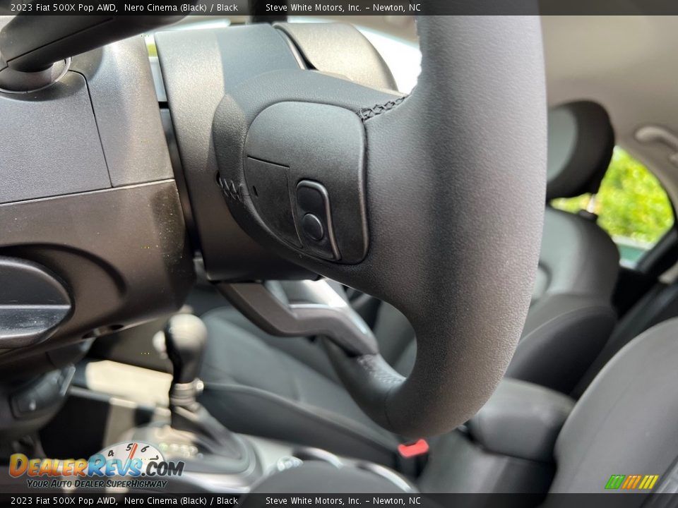 2023 Fiat 500X Pop AWD Steering Wheel Photo #12