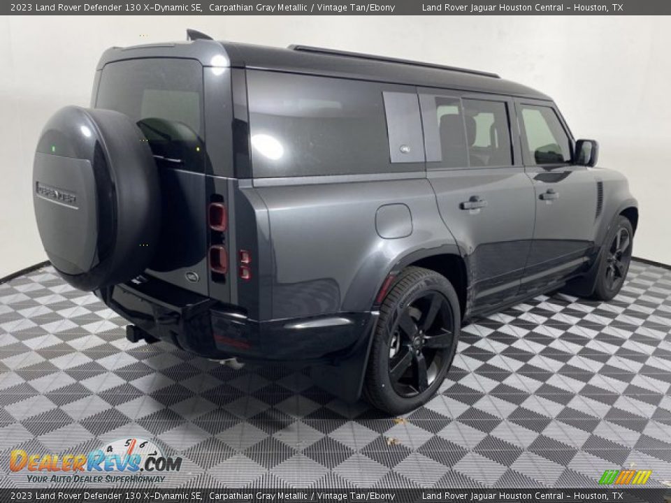 2023 Land Rover Defender 130 X-Dynamic SE Carpathian Gray Metallic / Vintage Tan/Ebony Photo #2