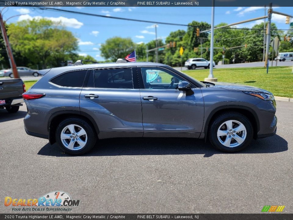 Magnetic Gray Metallic 2020 Toyota Highlander LE AWD Photo #20