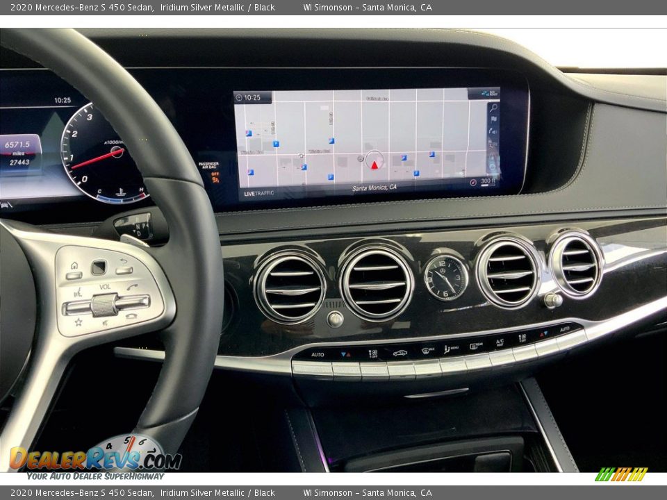 Controls of 2020 Mercedes-Benz S 450 Sedan Photo #5