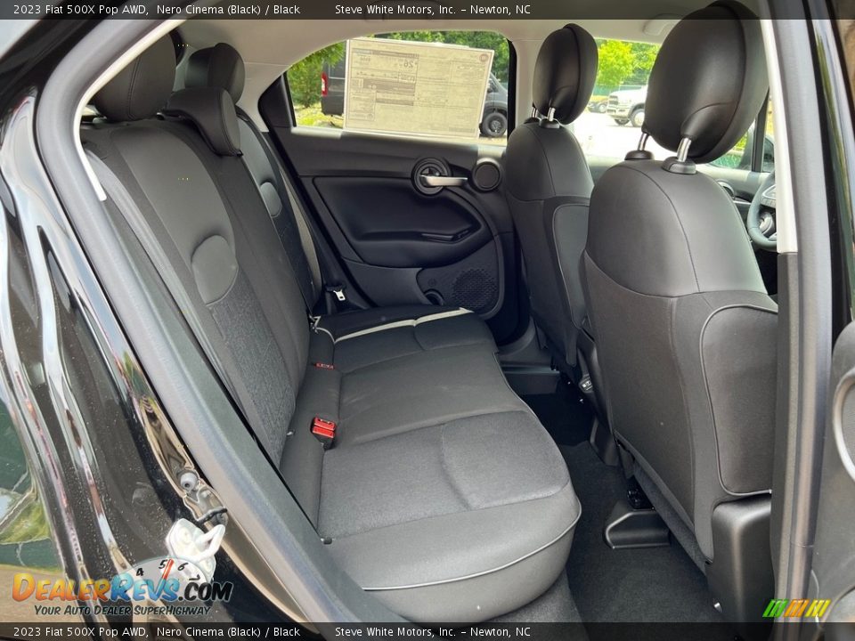 Rear Seat of 2023 Fiat 500X Pop AWD Photo #15