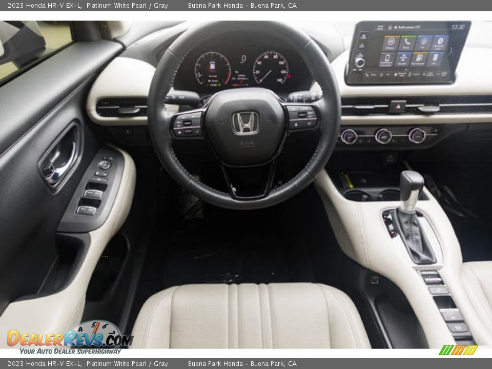 2023 Honda HR-V EX-L Platinum White Pearl / Gray Photo #5