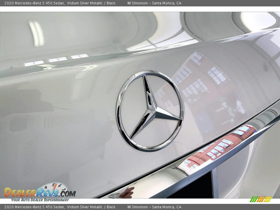 2020 Mercedes-Benz S 450 Sedan Iridium Silver Metallic / Black Photo #7