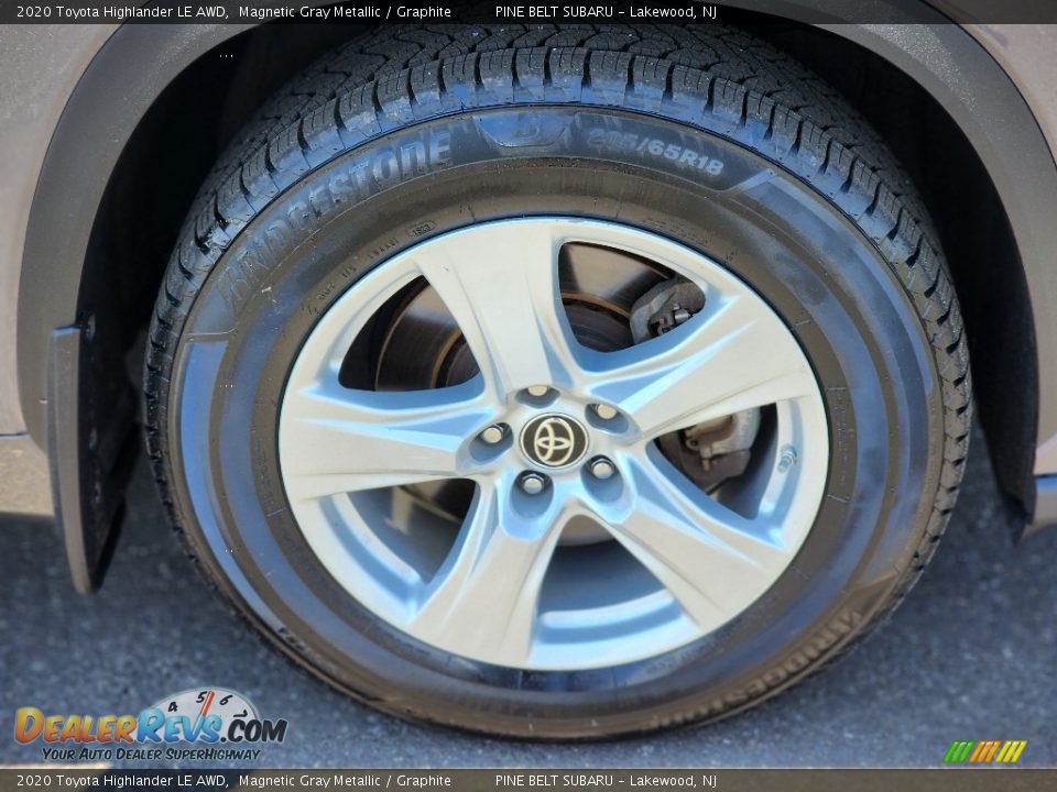 2020 Toyota Highlander LE AWD Wheel Photo #23