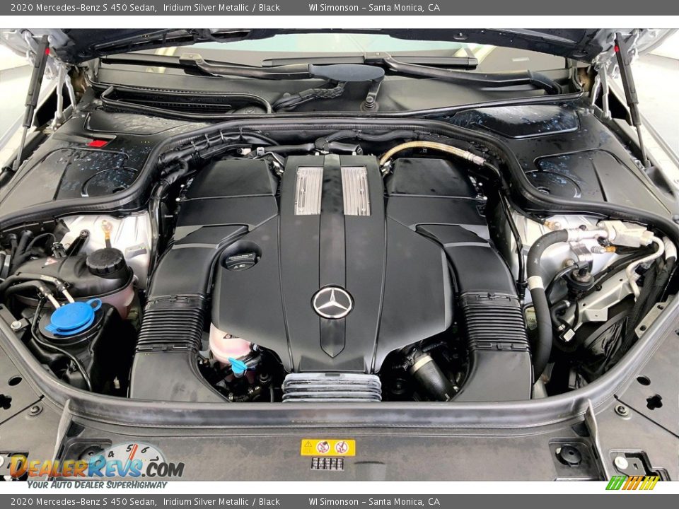 2020 Mercedes-Benz S 450 Sedan 3.0 Liter DI biturbo DOHC 24-Valve VVT V6 Engine Photo #9
