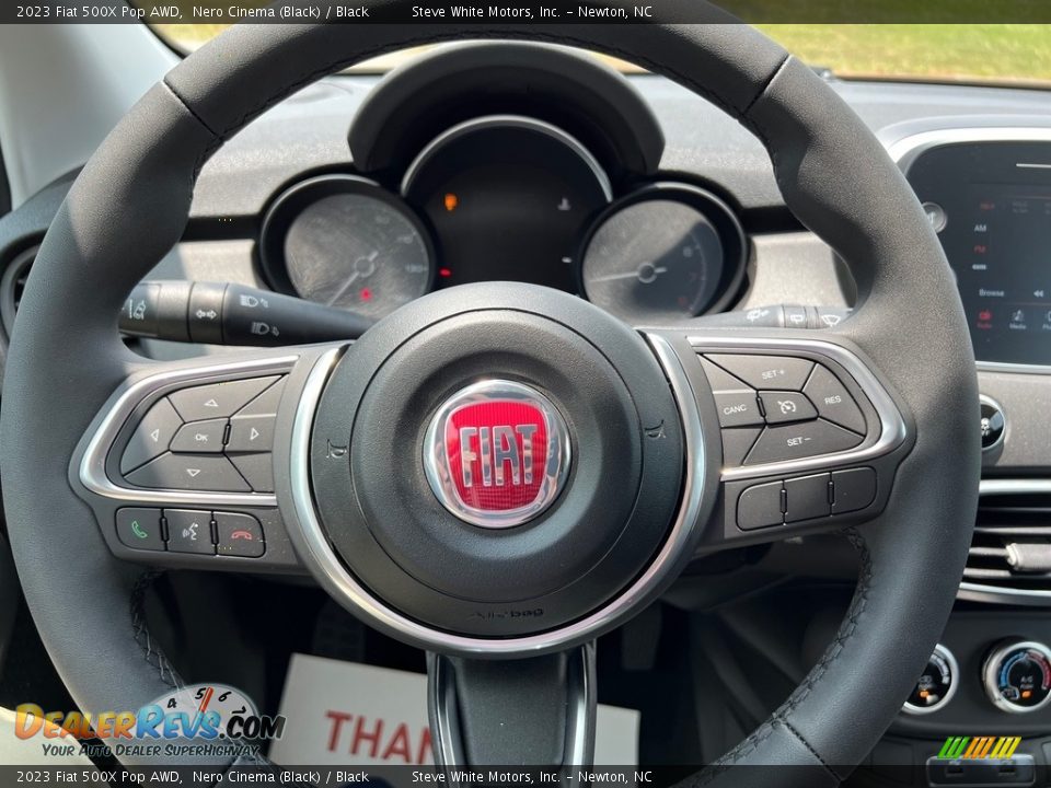 2023 Fiat 500X Pop AWD Steering Wheel Photo #18