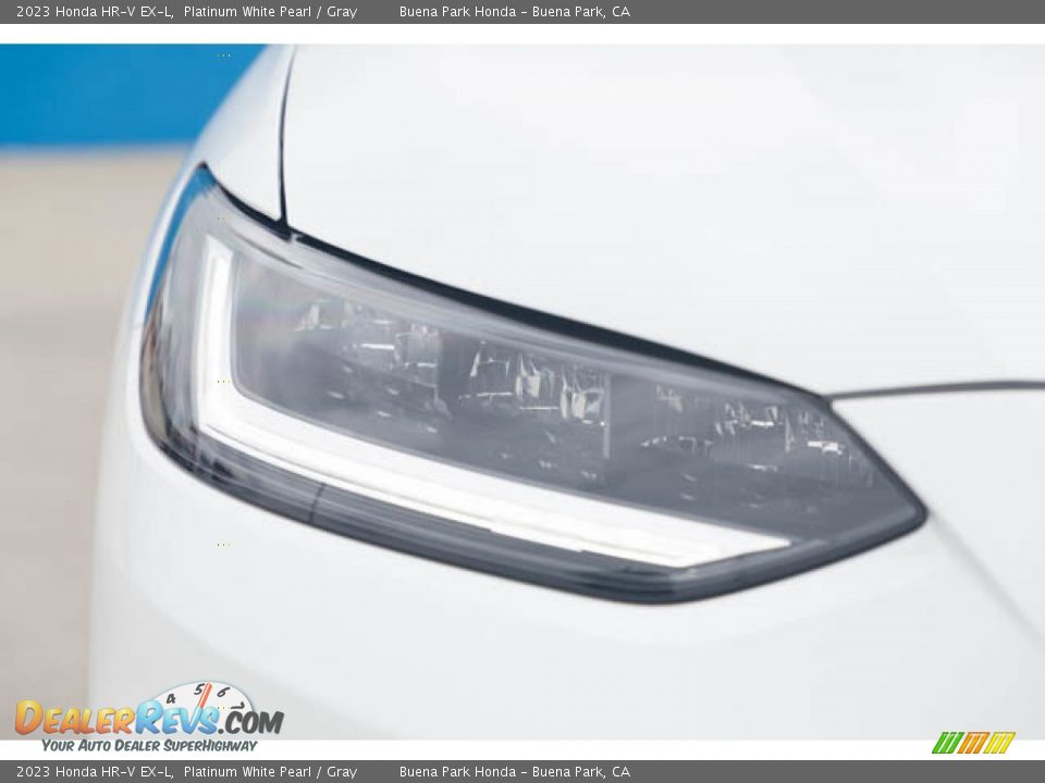 2023 Honda HR-V EX-L Platinum White Pearl / Gray Photo #8