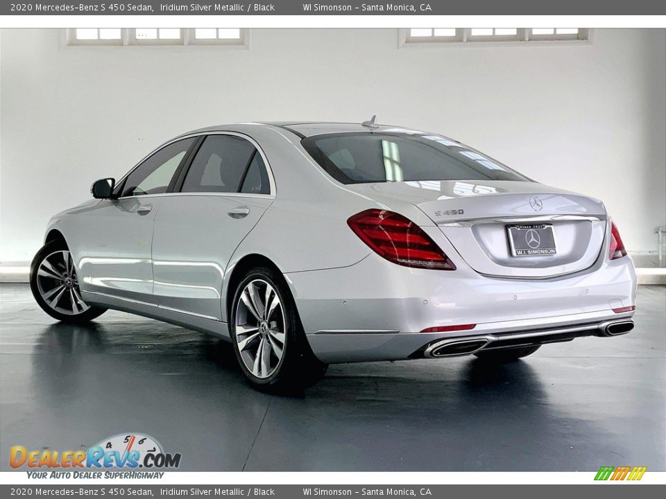 2020 Mercedes-Benz S 450 Sedan Iridium Silver Metallic / Black Photo #10