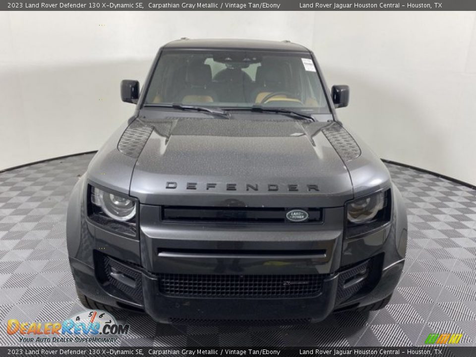 2023 Land Rover Defender 130 X-Dynamic SE Carpathian Gray Metallic / Vintage Tan/Ebony Photo #8