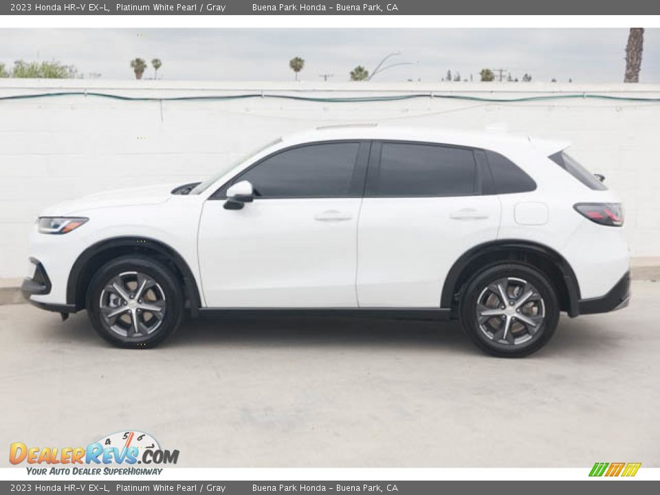 2023 Honda HR-V EX-L Platinum White Pearl / Gray Photo #10