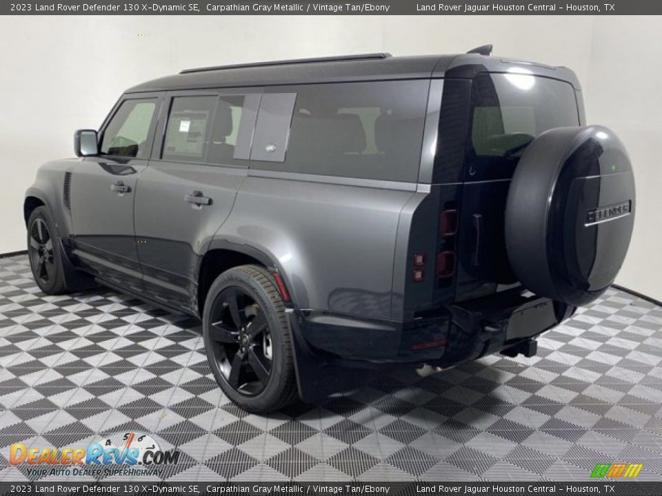 2023 Land Rover Defender 130 X-Dynamic SE Carpathian Gray Metallic / Vintage Tan/Ebony Photo #10