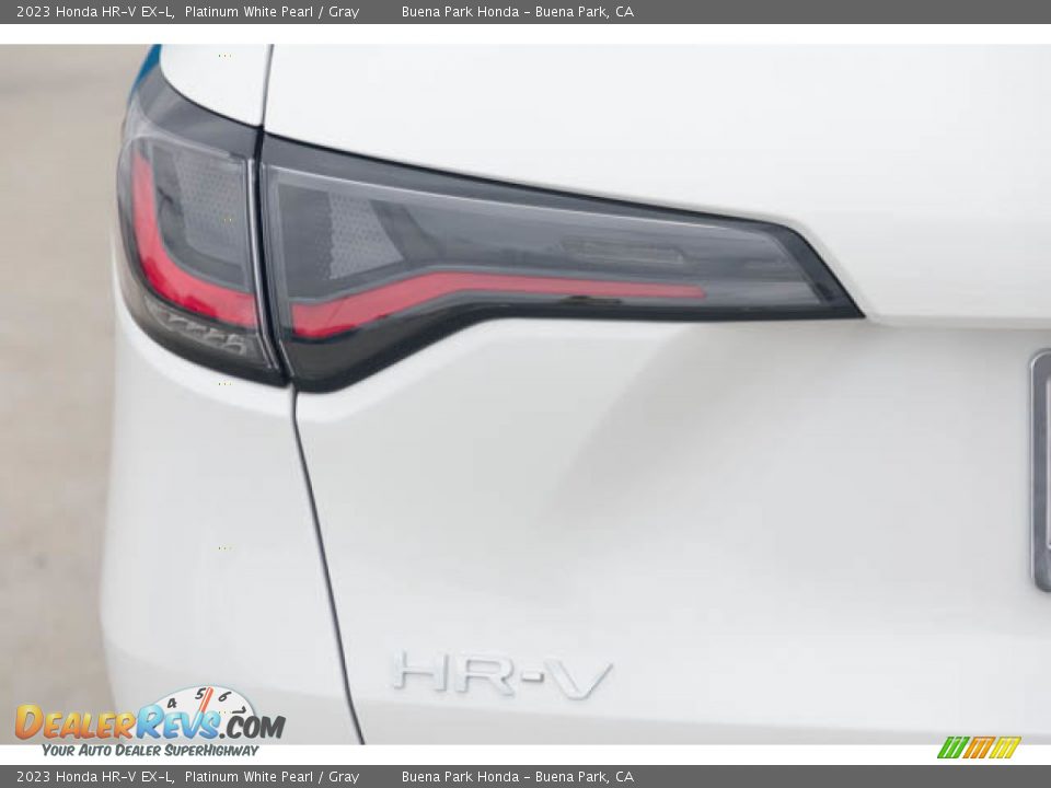 2023 Honda HR-V EX-L Platinum White Pearl / Gray Photo #12
