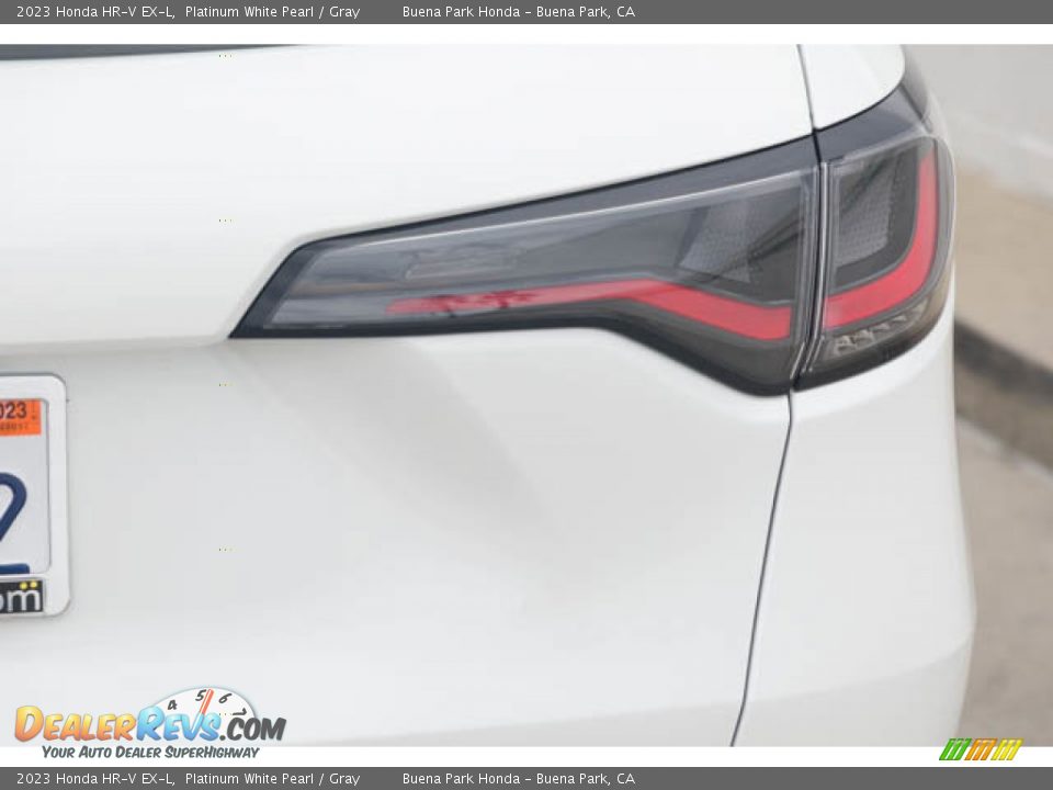 2023 Honda HR-V EX-L Platinum White Pearl / Gray Photo #13