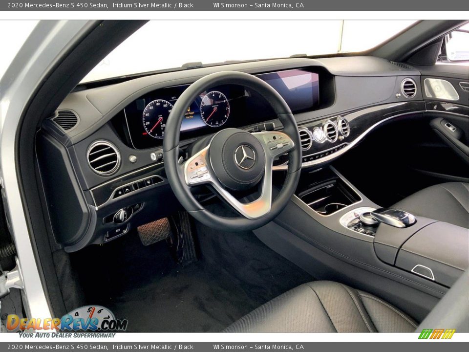 Front Seat of 2020 Mercedes-Benz S 450 Sedan Photo #14