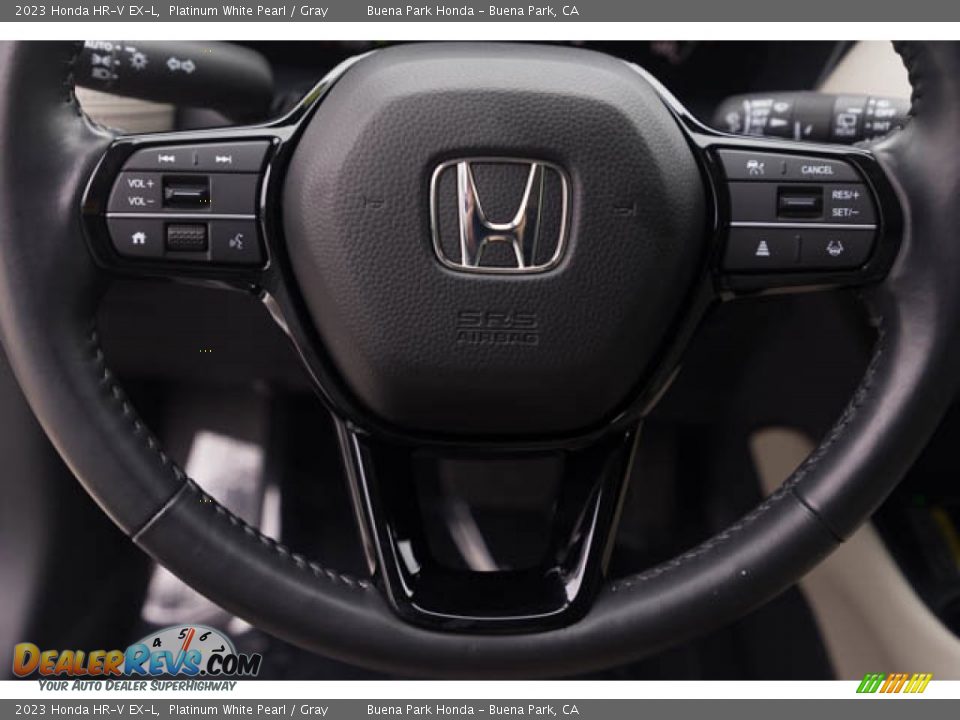 2023 Honda HR-V EX-L Platinum White Pearl / Gray Photo #15
