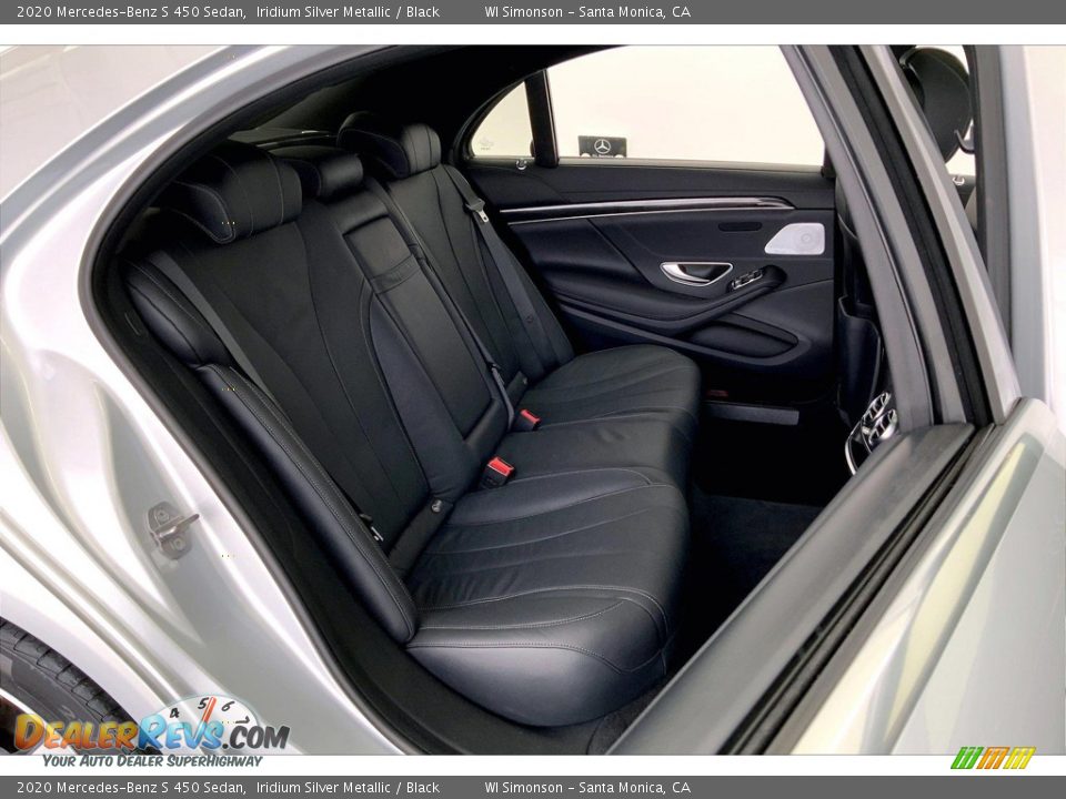 Rear Seat of 2020 Mercedes-Benz S 450 Sedan Photo #19