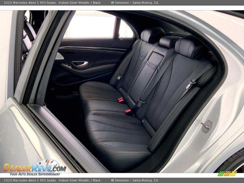 Rear Seat of 2020 Mercedes-Benz S 450 Sedan Photo #20