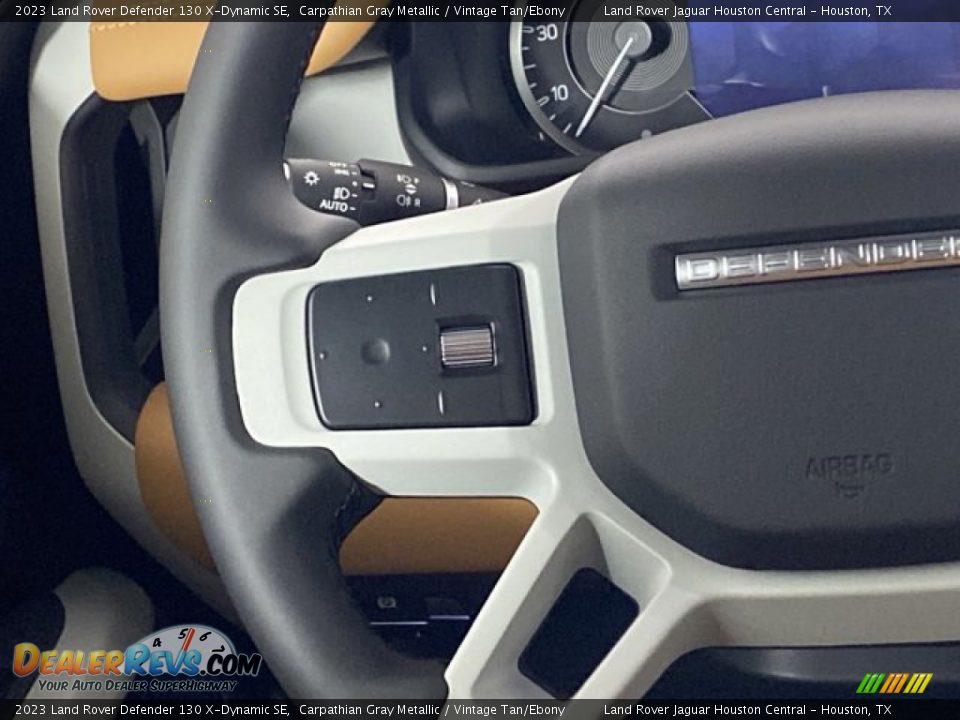 2023 Land Rover Defender 130 X-Dynamic SE Carpathian Gray Metallic / Vintage Tan/Ebony Photo #17