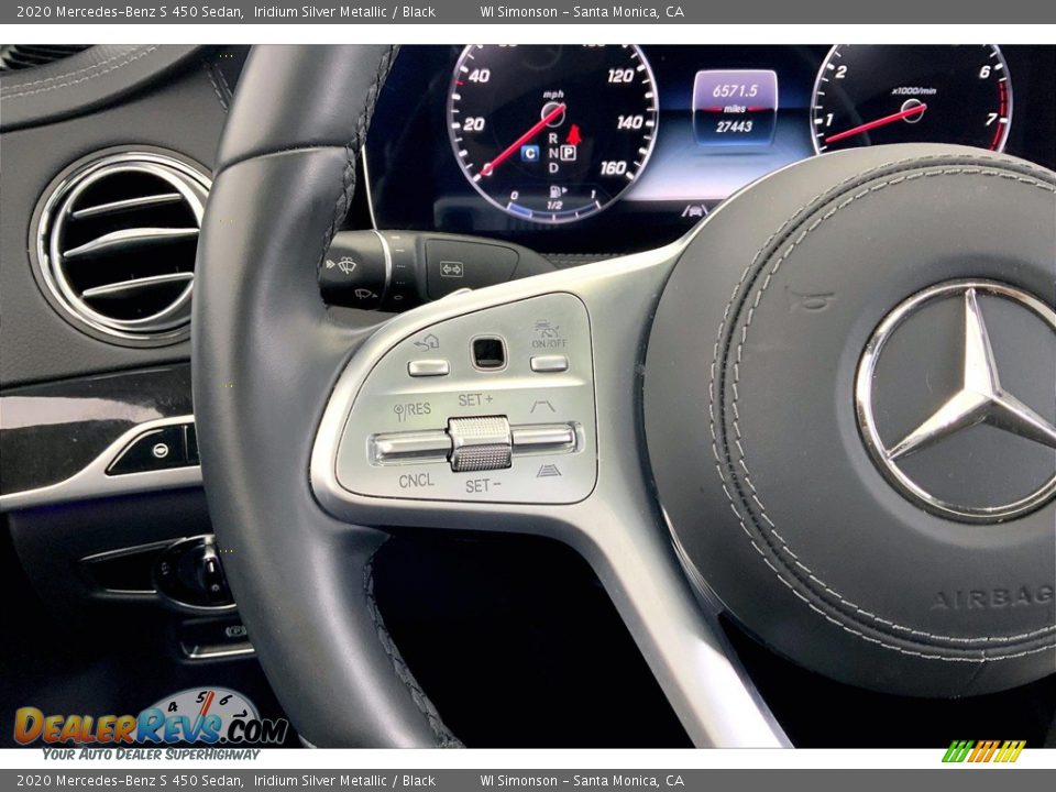 2020 Mercedes-Benz S 450 Sedan Steering Wheel Photo #21