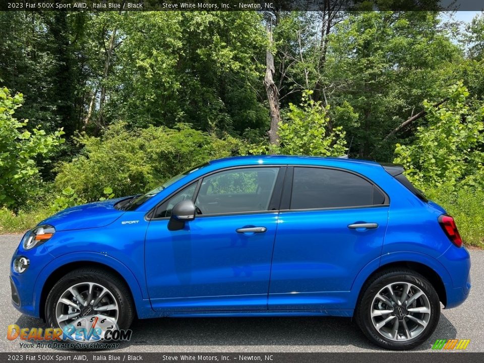 Italia Blue 2023 Fiat 500X Sport AWD Photo #1