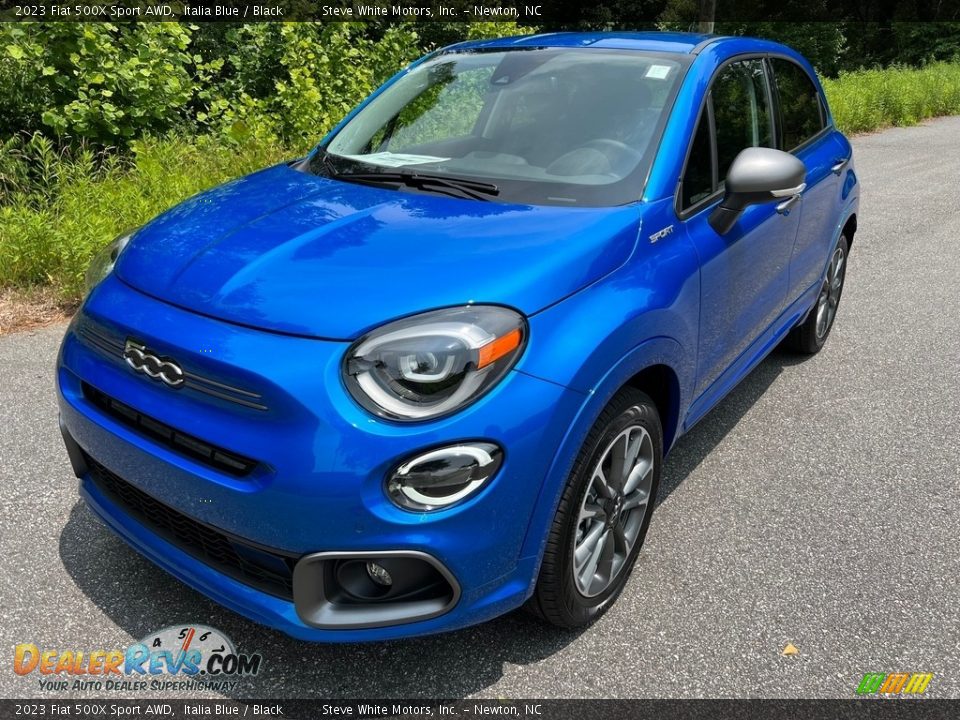 2023 Fiat 500X Sport AWD Italia Blue / Black Photo #2