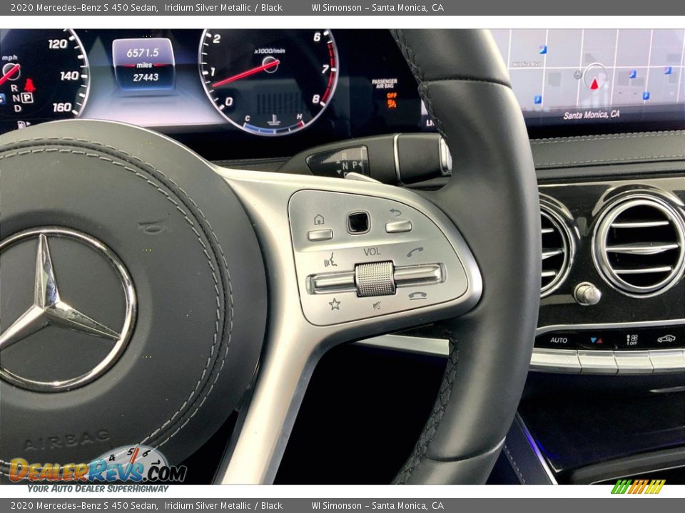 2020 Mercedes-Benz S 450 Sedan Steering Wheel Photo #22