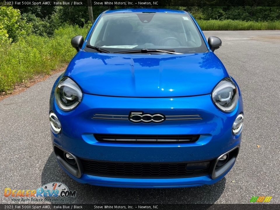 2023 Fiat 500X Sport AWD Italia Blue / Black Photo #3