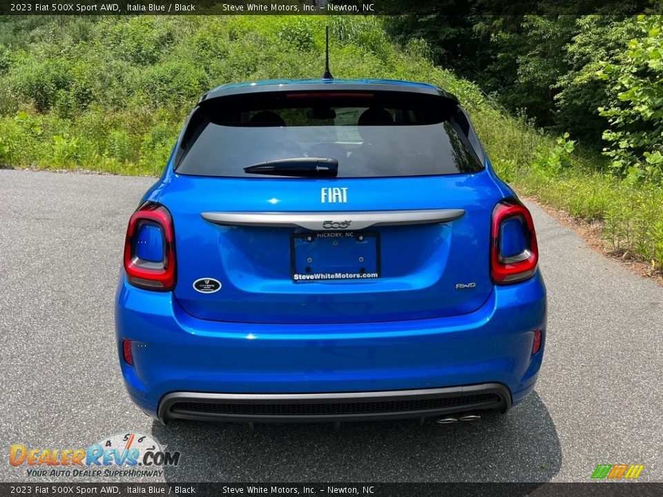 2023 Fiat 500X Sport AWD Italia Blue / Black Photo #7