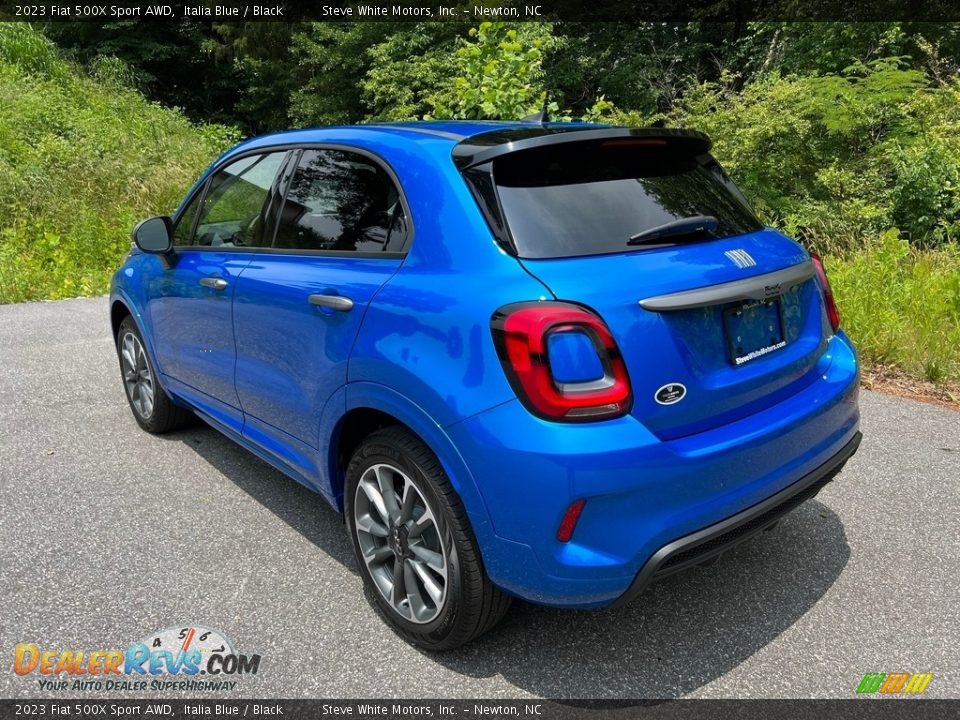 2023 Fiat 500X Sport AWD Italia Blue / Black Photo #8