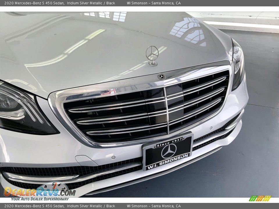 2020 Mercedes-Benz S 450 Sedan Iridium Silver Metallic / Black Photo #30