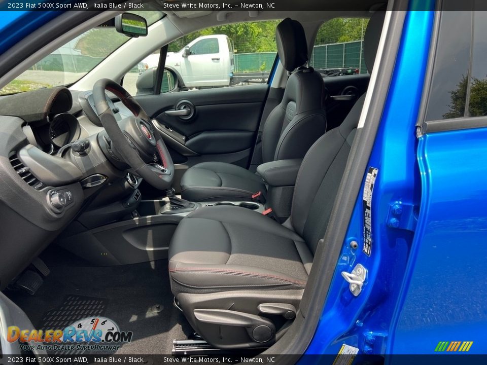 Black Interior - 2023 Fiat 500X Sport AWD Photo #10